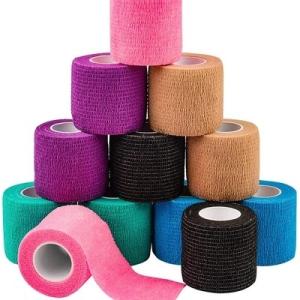 Wholesale Self Adhesive Bandage Wrap Athletic Tape, Vet Wrap, Tattoo Grip Tape Wrap，Ankle Tape, Cohesi from china suppliers