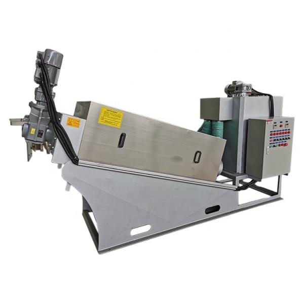 500kg Weight Screw Press Sludge Dewatering Machine for Wastewater Treatment