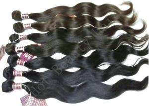 Wholesale 100g Natural Black Indian Virgin Hair Extensions 8'' - 32''AAAAA Grade from china suppliers