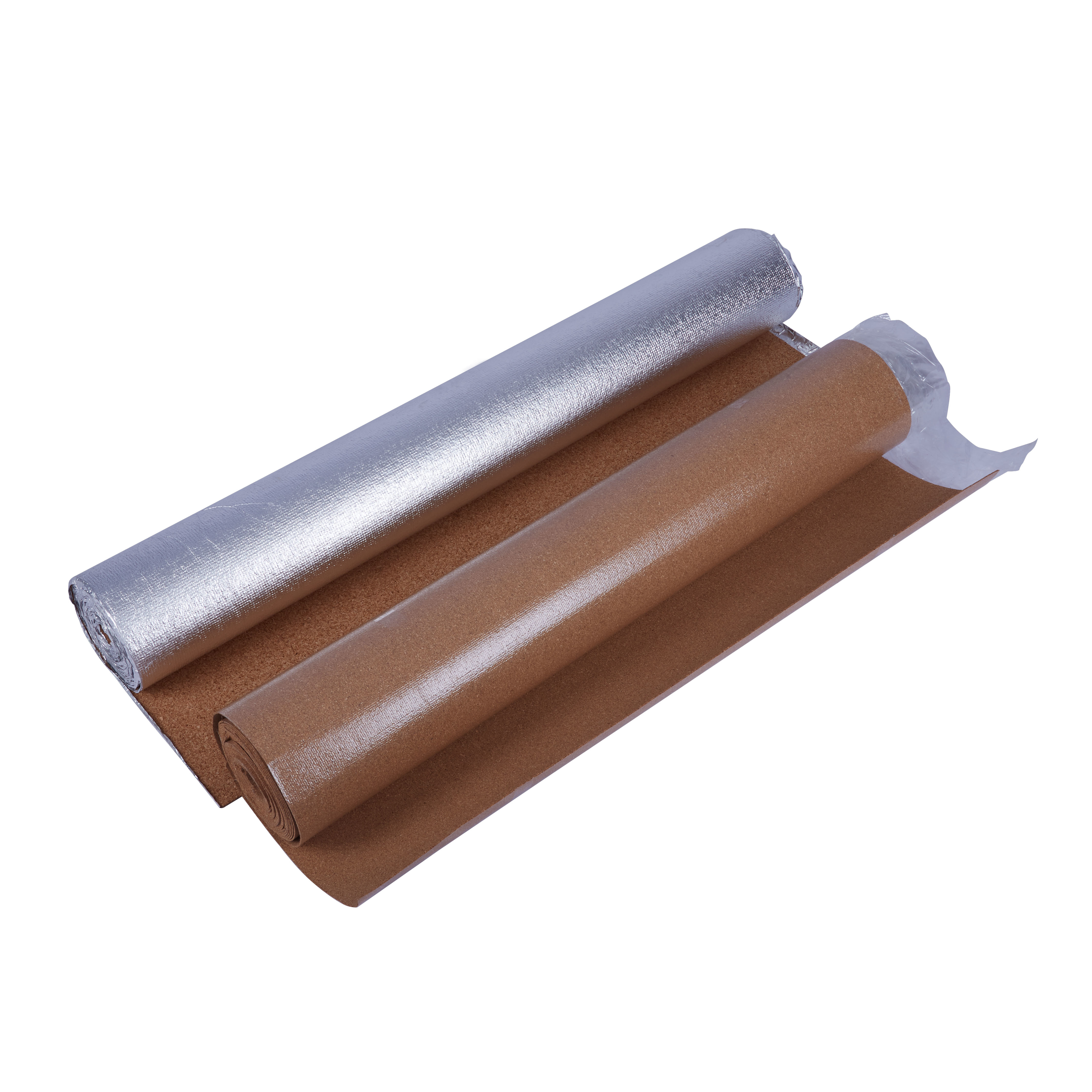 3mm Cork Flooring Underlayment With Vapor Barrier 200kg/M3