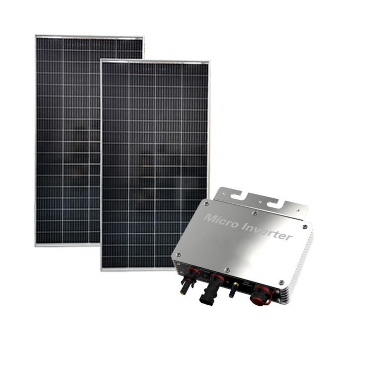 Waterproof IP65 Grid Connected Solar Inverter 350w Photovoltaic Micro Inverter
