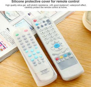 Wholesale Compatible With Samsung TV Remote Control Silicone Protective Case Household Dustproof Silicone Storage Case from china suppliers