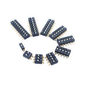 Wholesale ROHS Plastic Gold Plated Alloy Copper DIP Switch Products from china suppliers