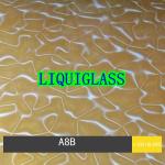 Double Printed Laminated Glass , 300X300MM Decorative Laminated Glass