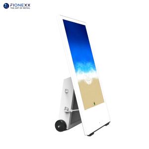 Wholesale 43-Inch Portable LCD Digital Signage Displays High Capacity Battery Powered Moveable For Retail Store from china suppliers