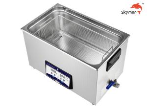 Wholesale SUS304 Benchtop Ultrasonic Cleaner 600 Watt 30L For Stamping Oil / Finstock / Wax from china suppliers