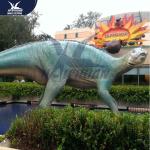 Giant Outdoor Life Like Dinosaur Model Equipment Eyes Blink , Tail Movement