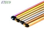 Colored Stainless Steel Reusable Straws Bar Drinking Accessories Ecofriendly