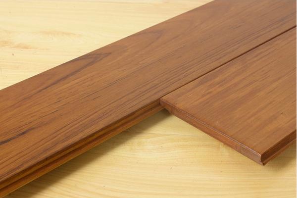 Natural Universal grade burma teak flooring