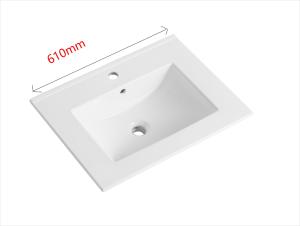 Wholesale Chaozhou Cheap Price AC8003-60 Top Quality Sanitary Ware Bathroom Sink Wash Basins Cabinet Sinks from china suppliers