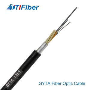 Wholesale Loose Tube Outdoor Fiber Optic Cable 2 6 8 12 24 48 72 96 144 Core Stranded from china suppliers