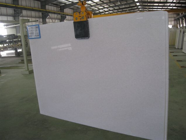 1.8cm Thickness Thassos White Marble Stone , Polished Honed White Crystal Marble