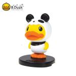 PVC Vinyl Animal Bobble Head Duck Eco friendly Material ODM