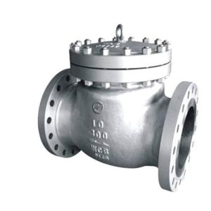Wholesale Silver Color Cast Steel Swing Check Valve Premium Quality ISO9001 Certification from china suppliers