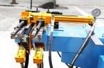100NC Hydraulic Tube Bending Machine , XYZ Stainless Steel Pipe Bender 4kw