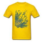 Colorful Custom Anime T Shirts Zombie Shadows 3XL Short Sleeve Cooling