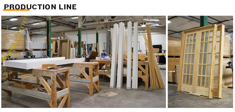 Modern Style Custom Size Solid Wood Interior Doors for Houses in Contemporary Design