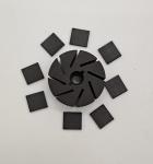 Industrial Grade Durable Carbon Rotor Vanes Corrosion Resistance