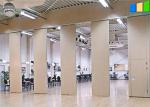Sound Proof Office Meeting Room Panels 65mm Thickness Wooden Material Sliding