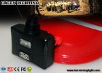 10000 Lux electric miners lamp , hard hat headlamp 5.6Ah Li ion battery