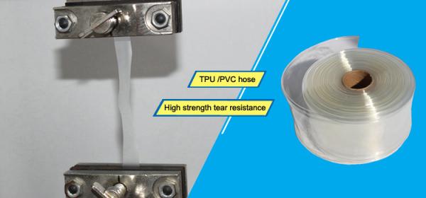 TPU Tubing / Plastic Lay Flat Tubing for Packaging