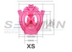 new design kid's 180 degree full face snorkeling mask for 4-11 years old kids