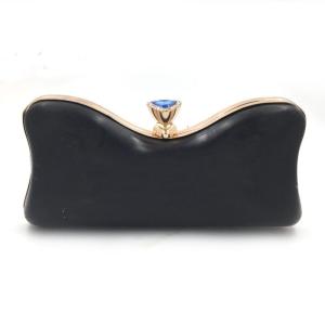 Wholesale Fashion Design Diamond Decorative Gold Plastic Shell Box Purse Case Frame from china suppliers