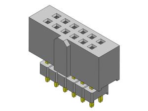 Wholesale 2*2PIN To 2*40PIN Female Header 2.54 Mm Dual Row Elevated Press Fit TYPE from china suppliers