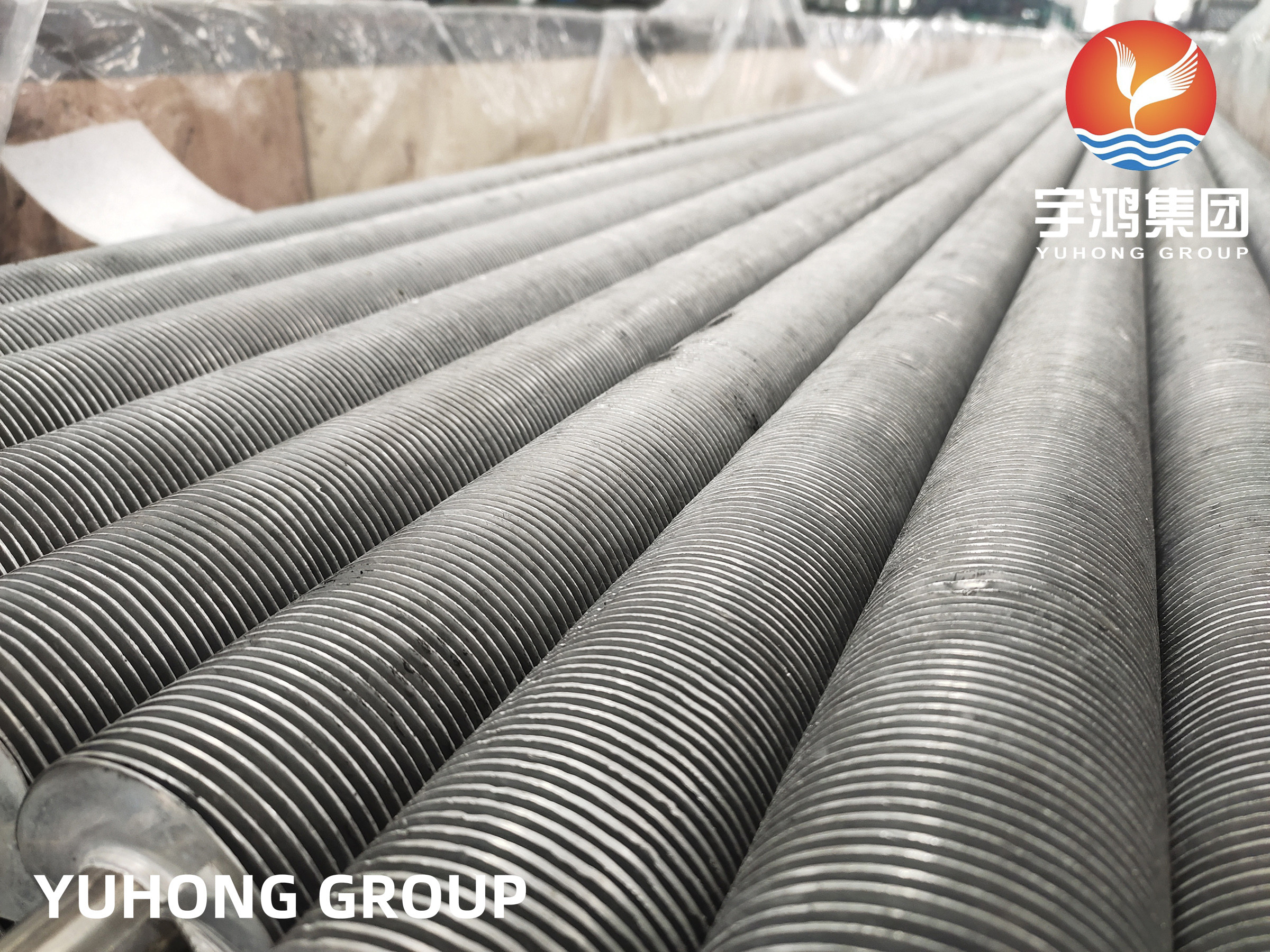Extruded Fin Tube , ASTM A249 TP304 Stainless Steel Extruded Fin Tube , Air Cooler , Cooling Tower