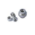 Hexagon Socket Weld Union 304 316 Stainless Steel Pipe Union printed surface