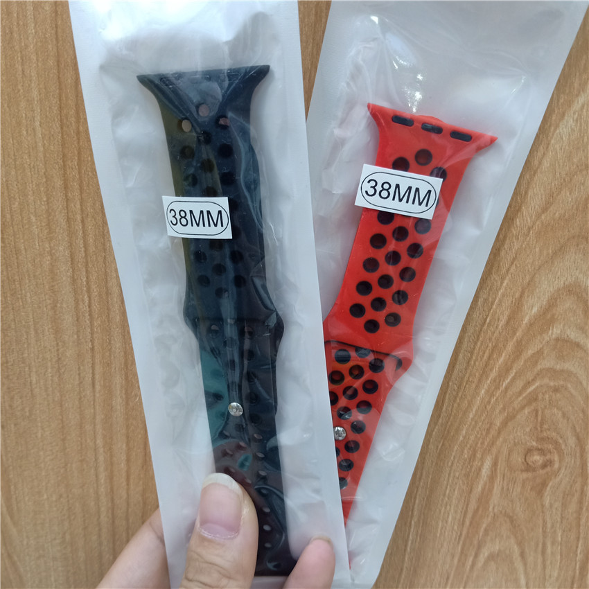 Multicolor Adjustable Silicone Watch Strap For Watch3 4 5 6 Generation