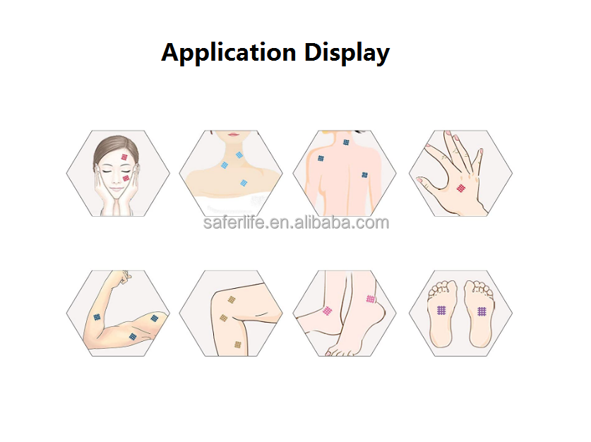 Soft Rayon Sprial Cross Kinesiology Tape To Acupuncture Cross Therapy Tape