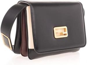 Wholesale Fendi Id Flap Tricolor Black Leather Shoulder Bag 8BT328 Includes Dust Bag from china suppliers