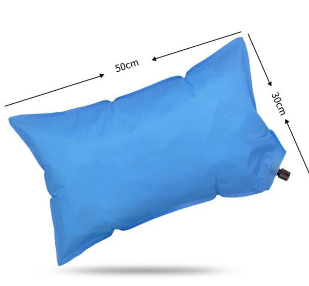Portable Inflatable Travel Pillow For Camping , Blow Up Neck Support
