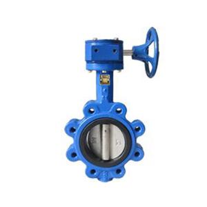 Wholesale 10 Inch Lug DI Butterfly Valve PN10 / PN16 For Water Treatment Plant from china suppliers