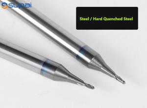 Wholesale 2Flute Micro Flat End Mill 0.2-0.9mm Mini CNC Router Bit 4mm Shank Tungsten Carbide Ball End Mill Mini Milling Machine from china suppliers