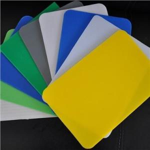 Wholesale Antistatic Twinwall PP Sheet Yellow Outdoor PP Hollow Board Waterproof from china suppliers