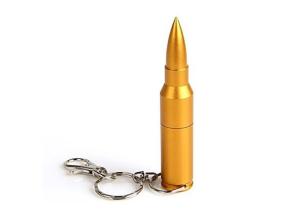 Wholesale Gold Bullet Flash Drive , Metal 256g High Capacity Flash Drive from china suppliers