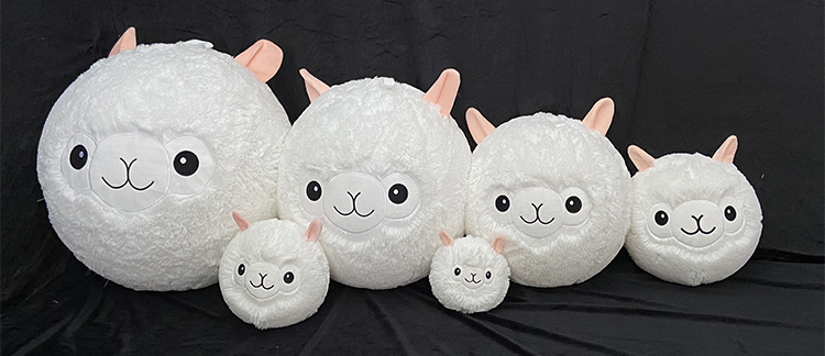 Stuffed Animal Toy Balls Inflatable Design with PVC Inner Ball Material