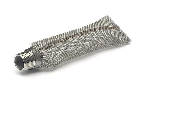 Silver Stainless Steel Filter Mesh 6 12 Inch Bazooka Kettle Tube Screen