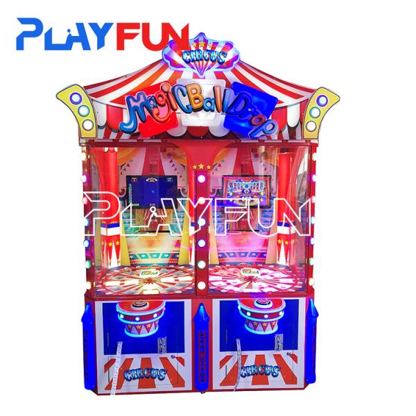 Resort Hotel Circles Magic Drop Ball Redemption Lottery Game Ticket Video Game