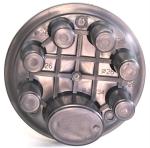 8 Trays Big 7 Ports Fiber Optic Closure For Ribbon Fiber Cable
