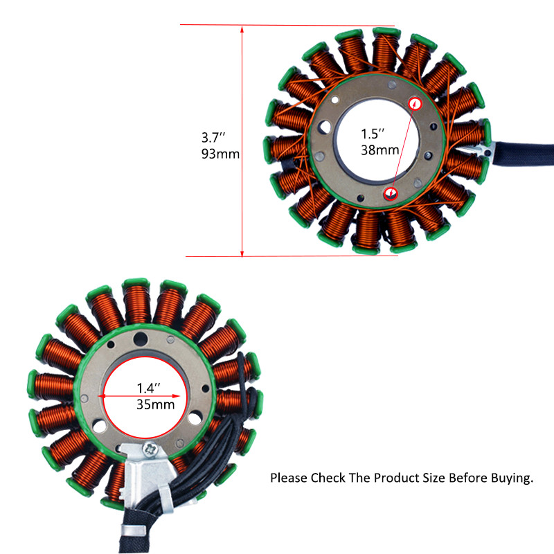 Suzuki GN-18 Motorcycle magneto stator Coil For Grade 18 pure copper Coil Scooter tricycle Engine Accessories Coil