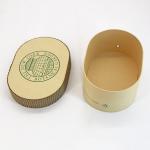 Flat Luxury Customized Cardboard Packaging Oval Shape Paper Tube Packaging Oval
