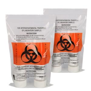 Wholesale Transparent LDPE 95kpa Specimen Transport Bag Gravure Printing from china suppliers