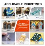 AB Film Transfer Stickers UV DTF Printing Film Roll 30cm 60cm Sticker Label Cup