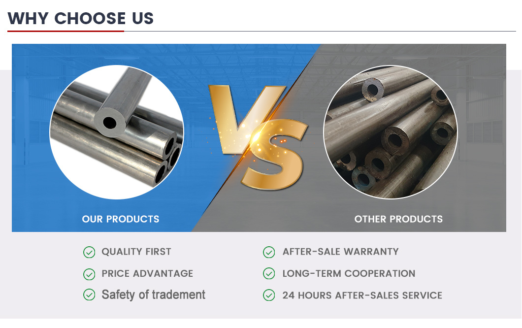 Factory Direct Selling Cold Rolled / Cold Drawn Precision Steel Pipe ASTM 1020 1045 4130 4140 5120 5140 42CrMo Carbon / Alloy Precision Steel Tube