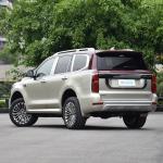 Great Wall Motor GWM Tank 500 SUV Vehicle Golden Red Color Max Speed 180km 48V
