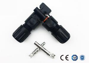 Wholesale Male / Female PC Solar Panel Connectors IP67 30A Rated Current Excellent Performance from china suppliers