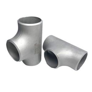 Wholesale Stainless Steel SS316/SS304 Butt Weld Equal / Reducing Tee Pipe Fittings from china suppliers